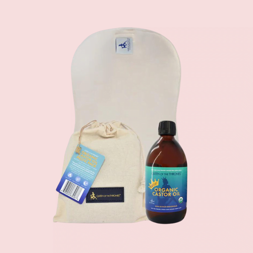 Queen of the Thrones Pelvic Castor Oil Pack