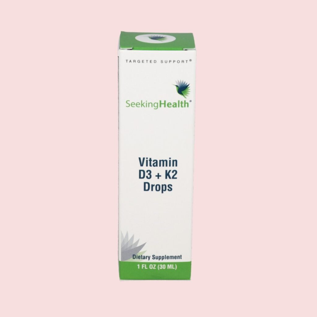 Vitamin D3 + K2 Drops - SEEKING HEALTH
