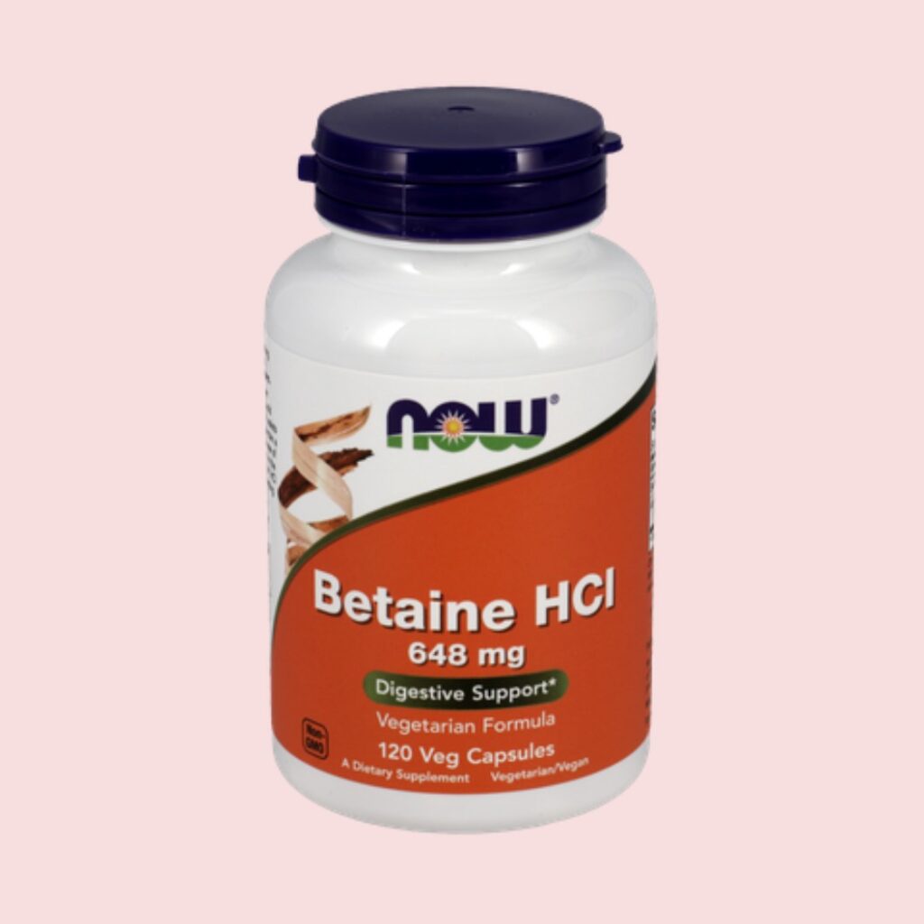 Betaine HCI - NOW FOODS