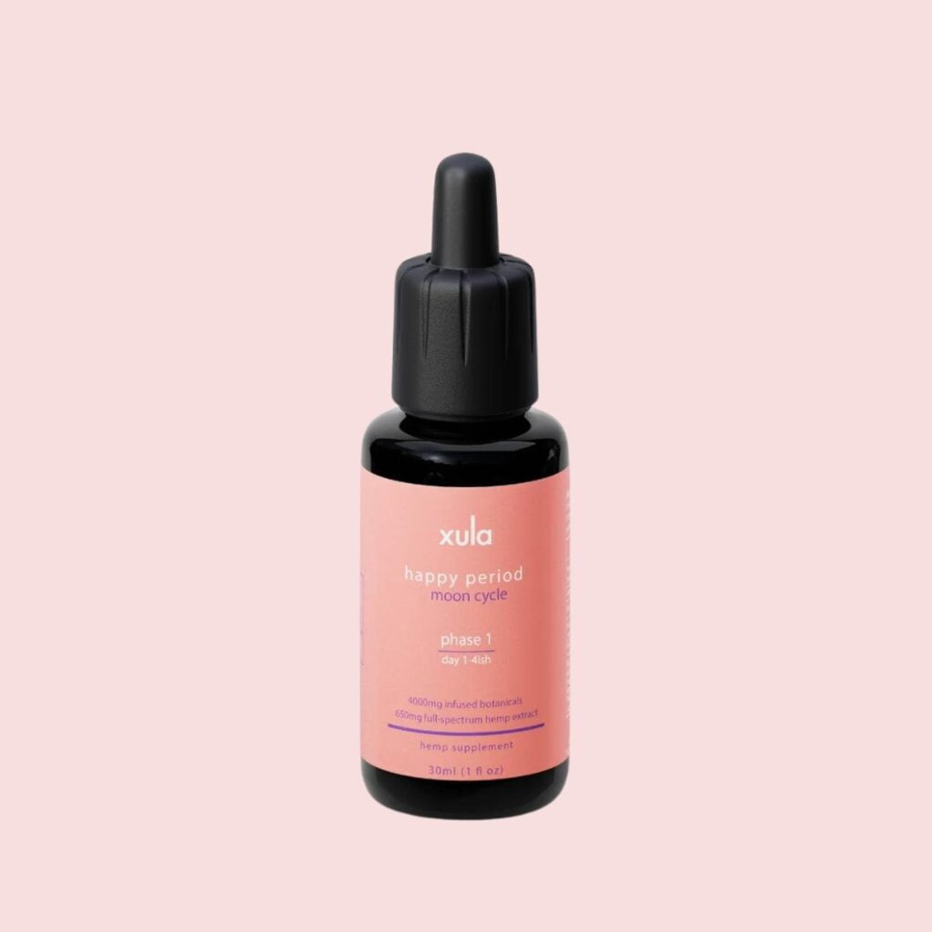 Happy Period-Herbal Period Support + Hemp - XULA