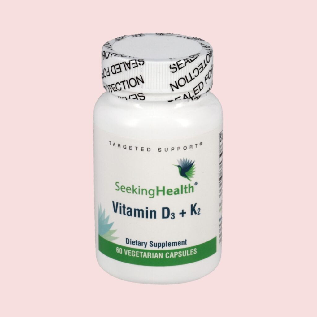 Vitamin D3 + K2 Capsules - SEEKING HEALTH