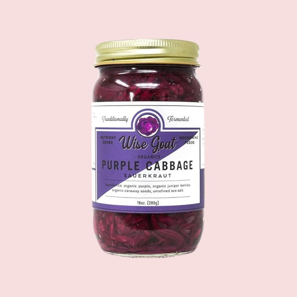Organic Fermented Probiotic Sauerkraut