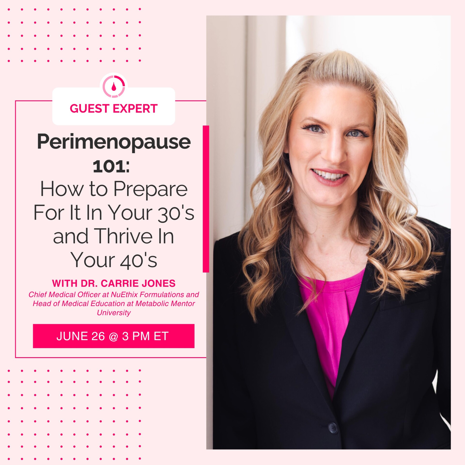 Perimenopause 101: How to Prepare For It In Your 30's and Thrive In Your 40's