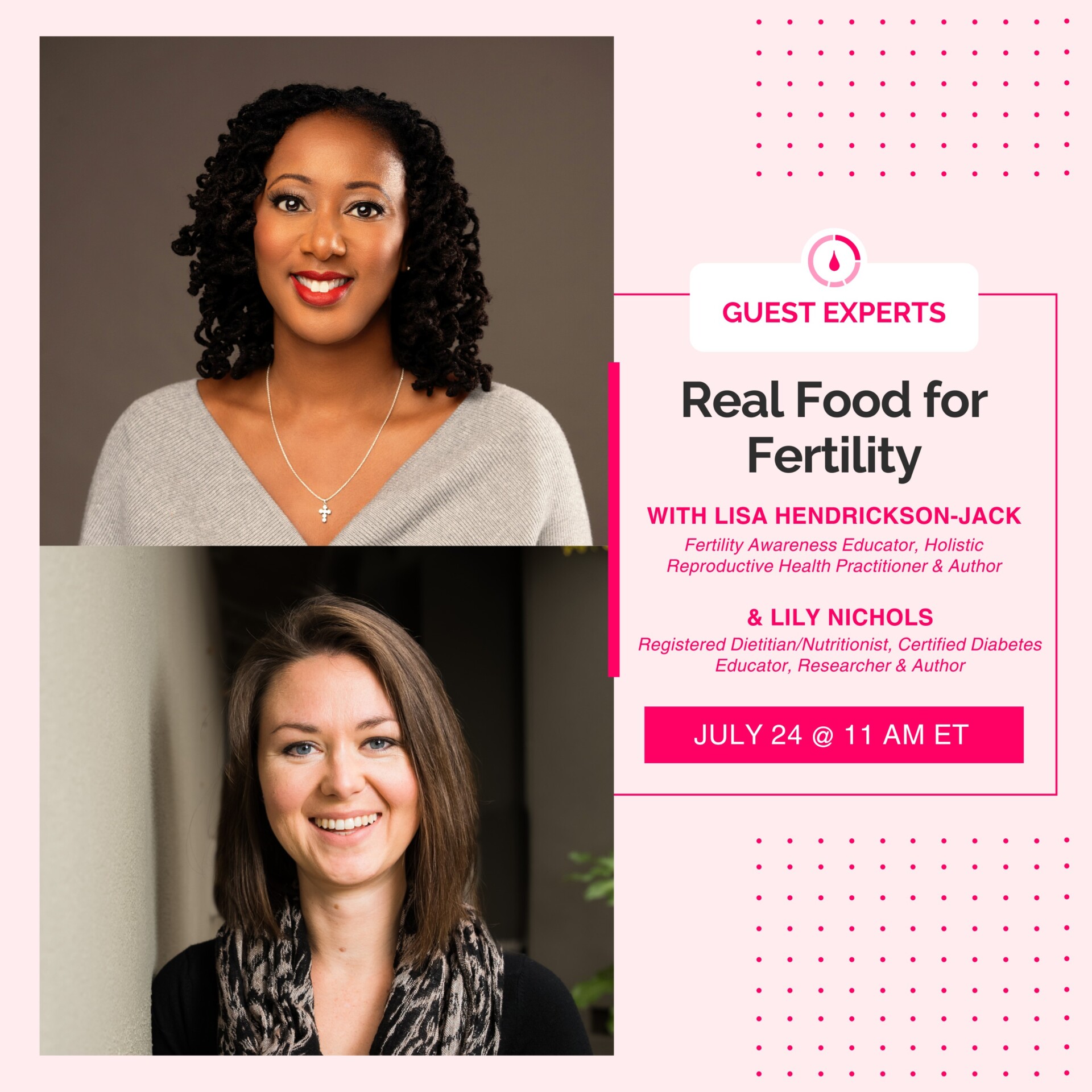 Real Food for Fertility WITH LISA HENDRICKSON-JACK & LILY NICHOLS