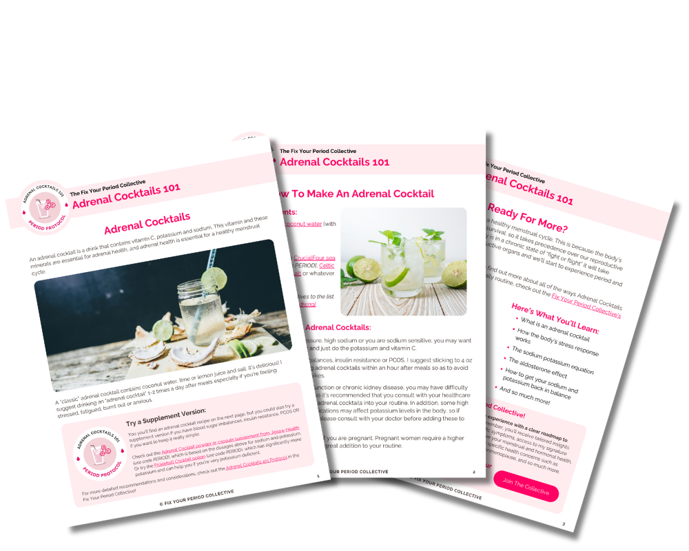 Adrenal Cocktail Handout Preview